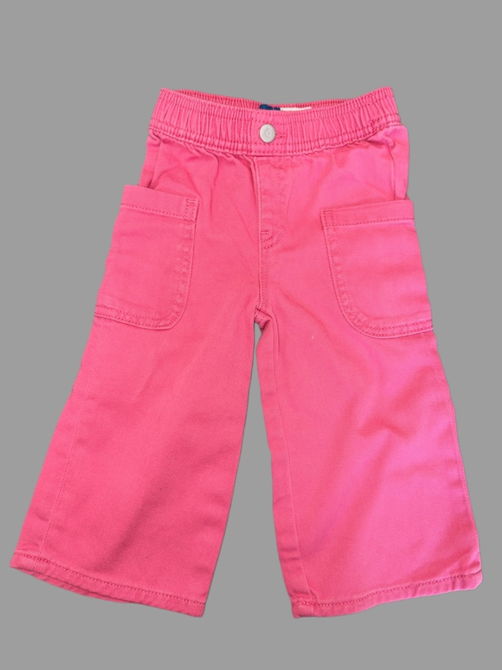Old Navy Wide-Leg Pull-On Pants | Toddler Girl | 18-24 Months | Pink | Like New